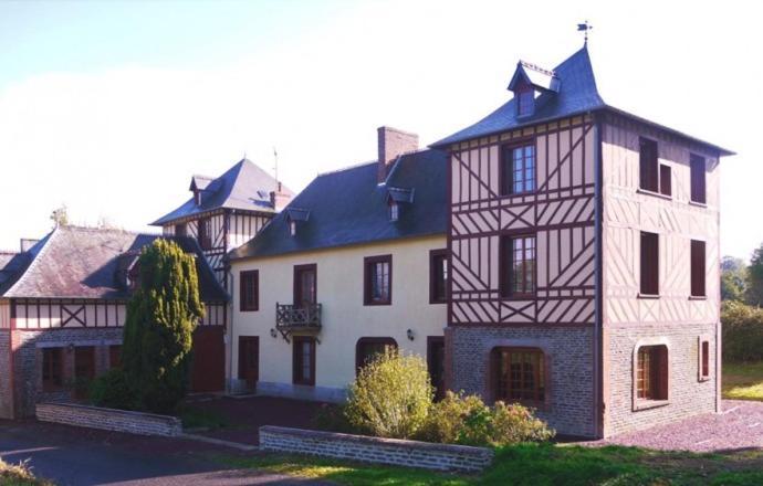 Le Manoir Des Arts Bed & Breakfast Saint-Samson-de-Bonfosse Bagian luar foto